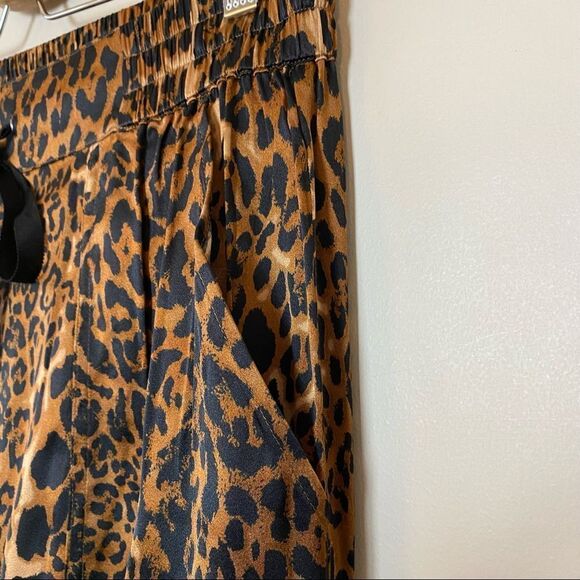 Cami NYC-“ZOE” Animal Silk High Rise Printed Joggers (Small) - Picture 9 of 13